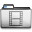White Movies Icon 32x32 png